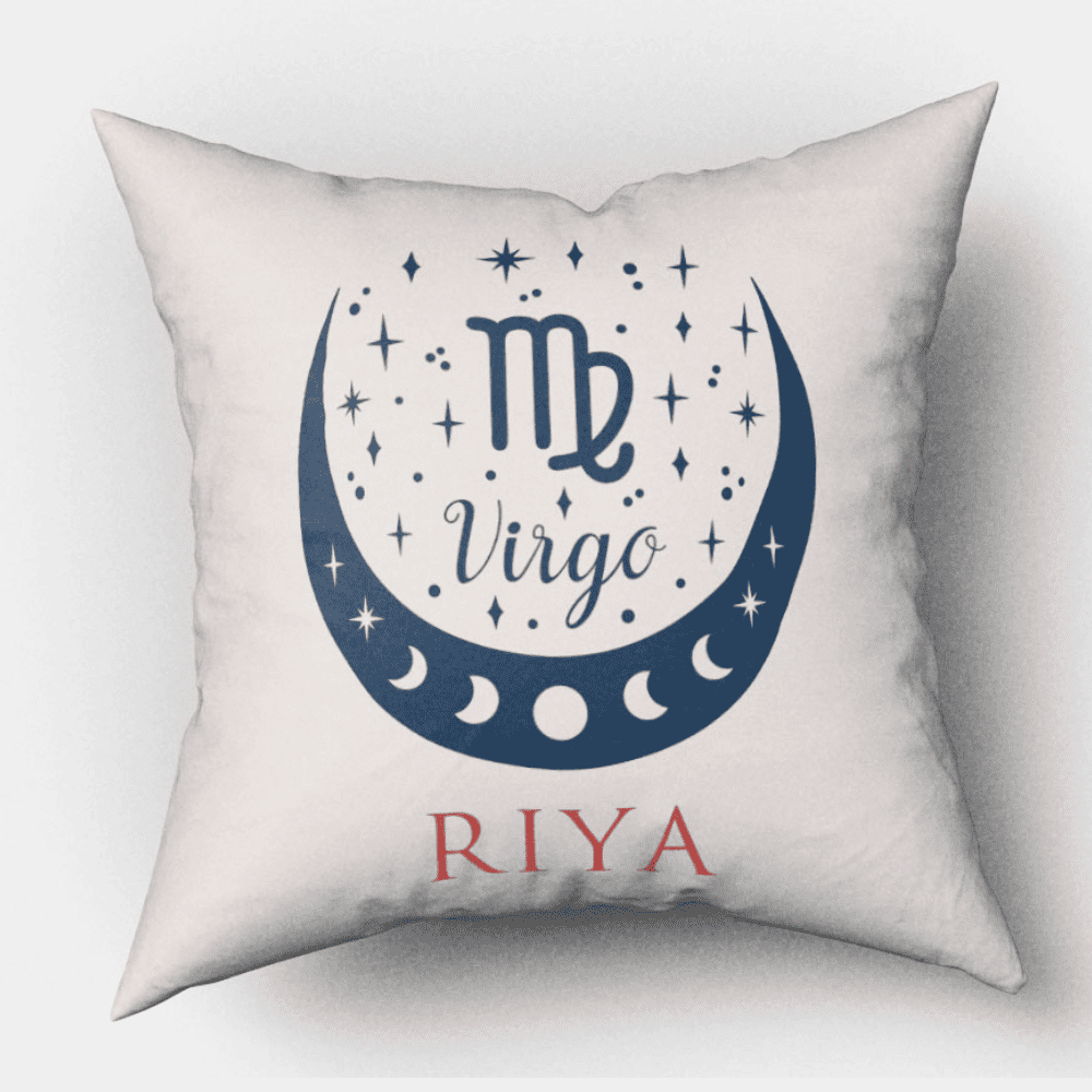 Zodiac Cushion (personalised) - Virgo