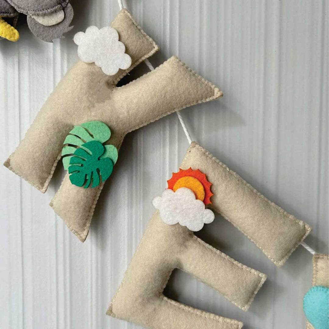 Babble Wrap Cute Koala Name Bunting/Garland
