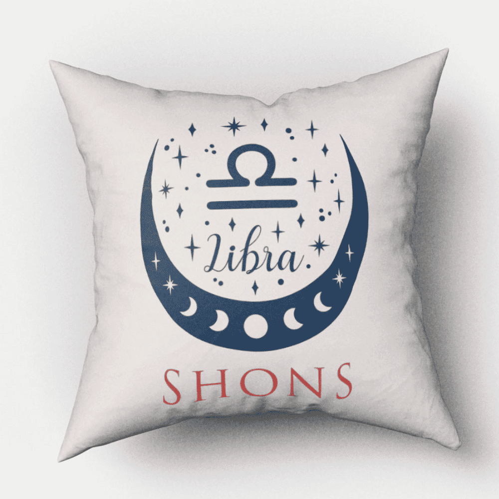 Zodiac Cushion (personalised) - Libra
