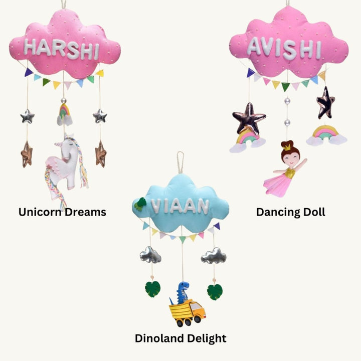 Junior Mystique Mermaid Magic Personalised Cloud Hanging