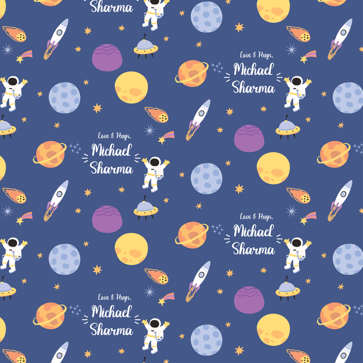 Gift Wrapping Paper  - Astronaut’s Adventure