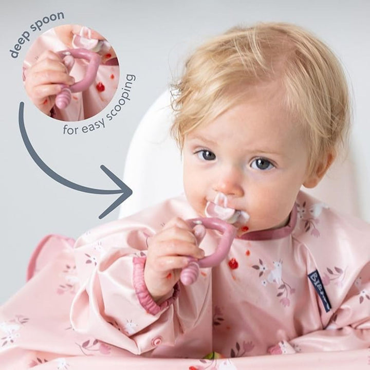 Dippit Multi Stage Baby Weaning Spoon and Dipper Mint - Pack of 2