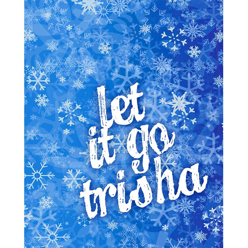 Snowflake Hardbound Notebook