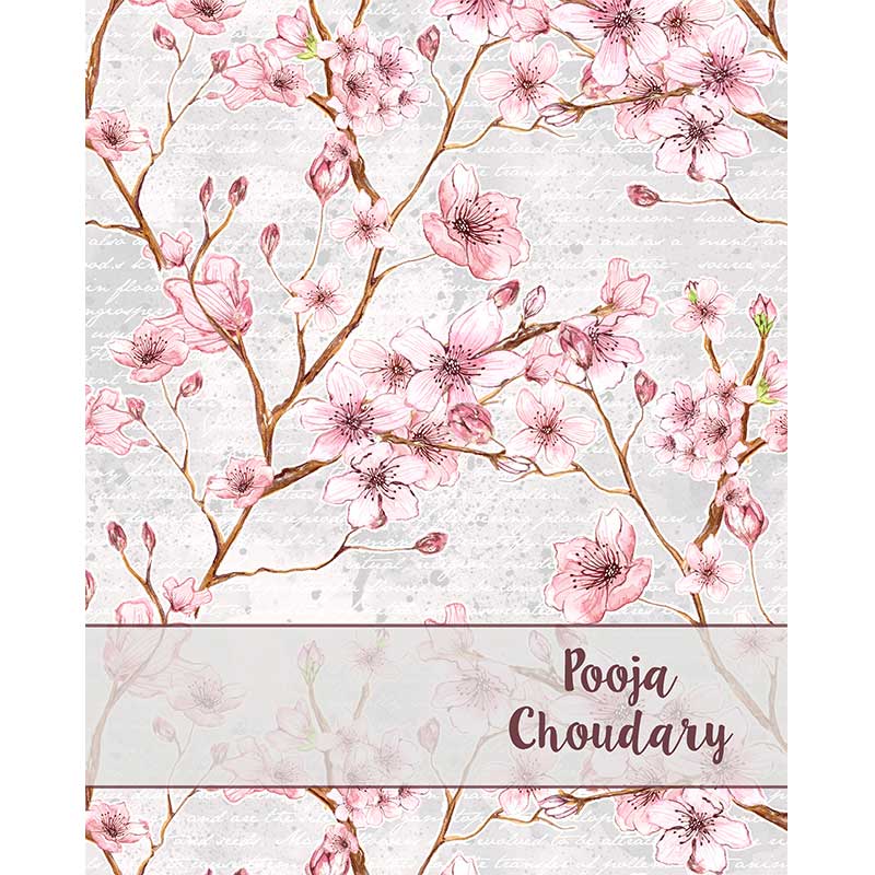 Cherry Blossom Hardbound Notebook