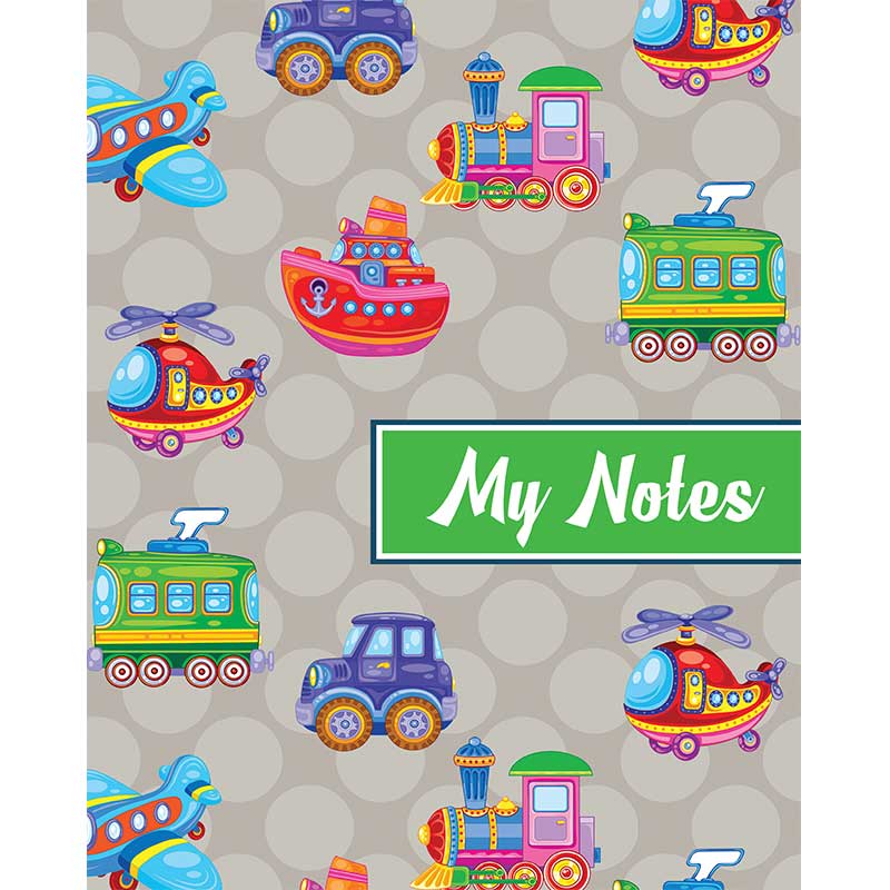 Transport Hardbound Notebook