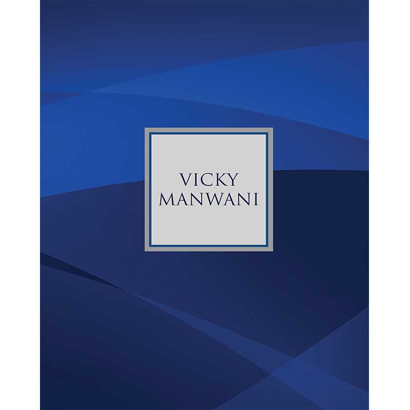 Blues Hardbound Notebook