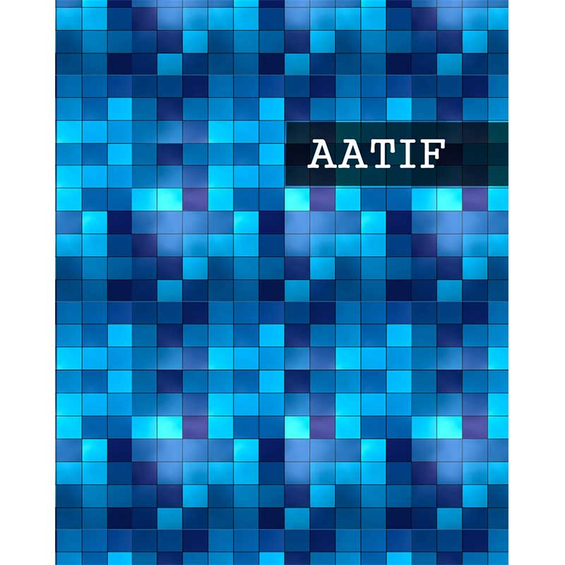 Blue Digital Hardbound Notebook