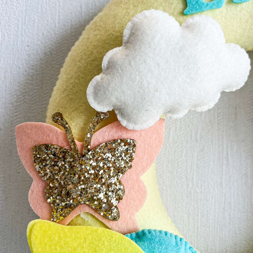 Babble Wrap  Chirping Songbird Name Hanging