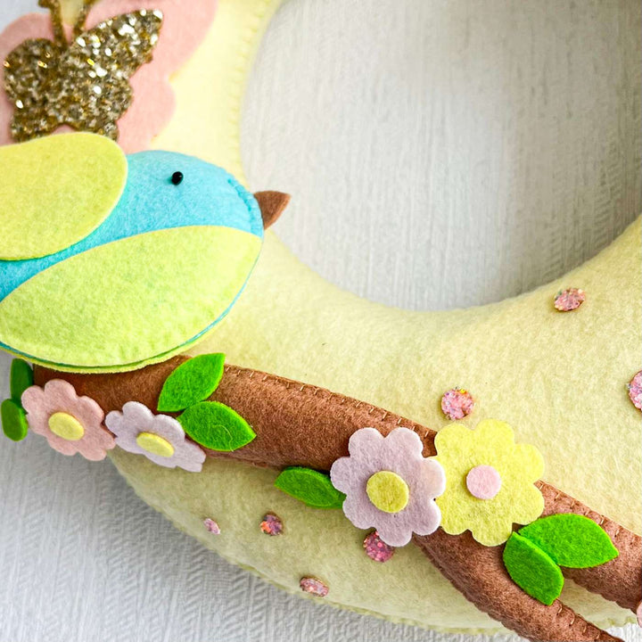 Babble Wrap  Chirping Songbird Name Hanging