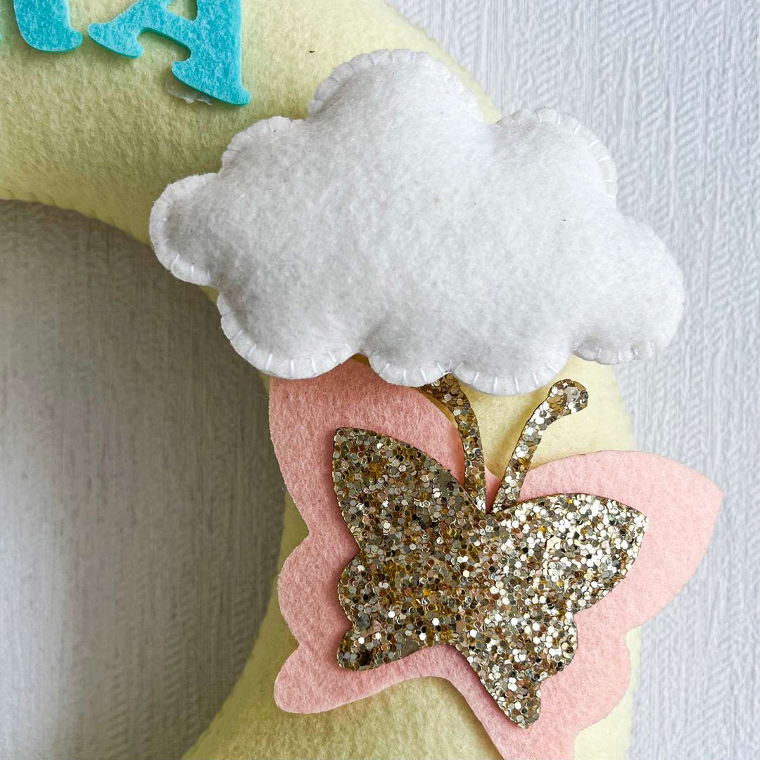 Babble Wrap  Chirping Songbird Name Hanging