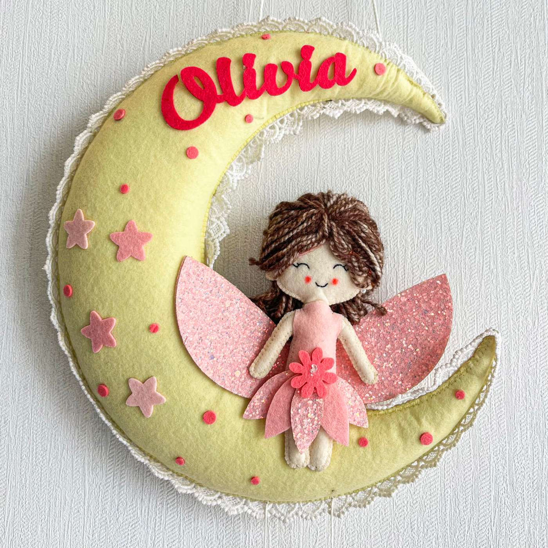 Babble Wrap  Fairy Blossom Name Hanging