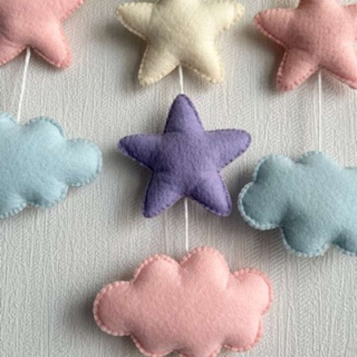 Babble Wrap Teddy on a Star Name Hanging