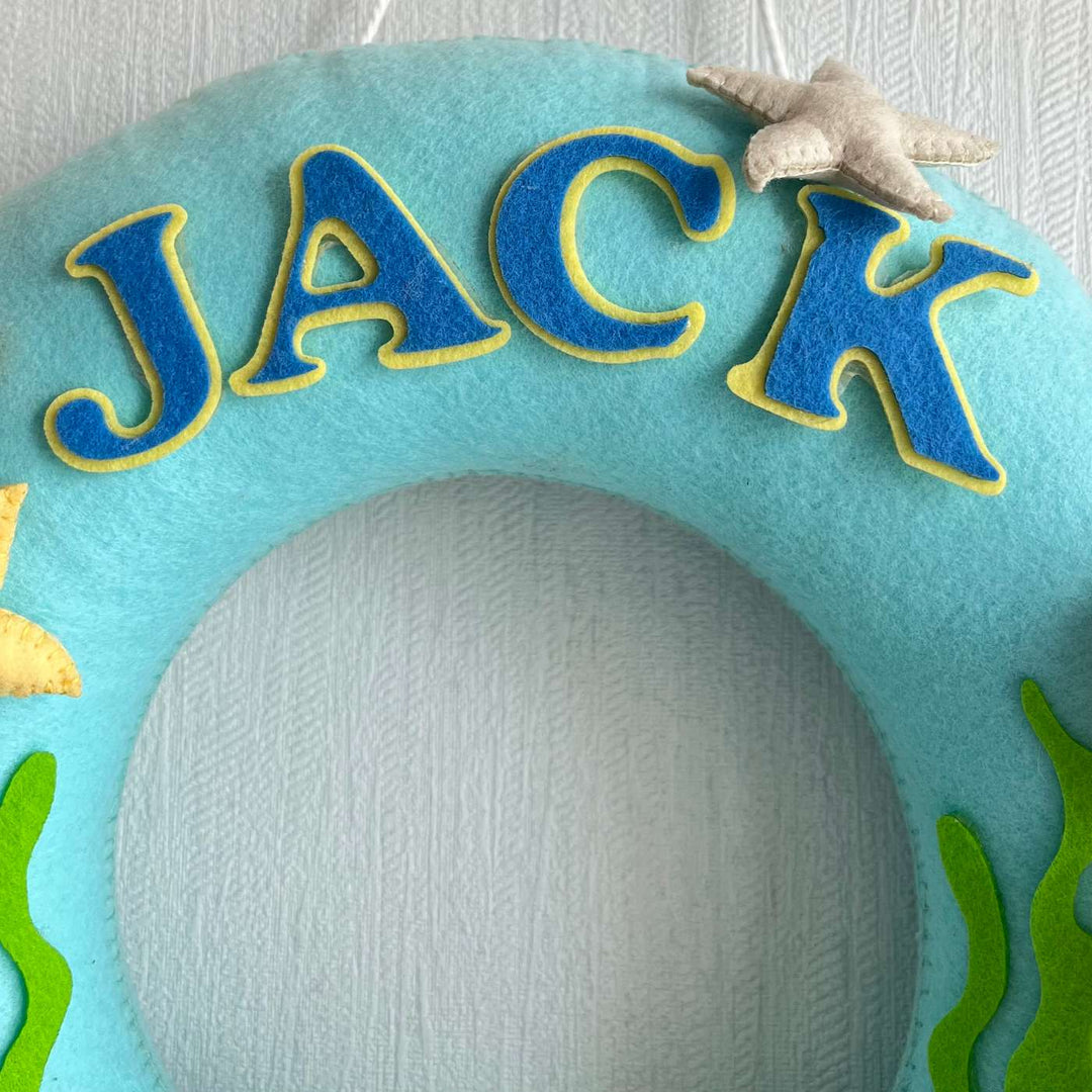 Babble Wrap Under the Sea Name Hanging