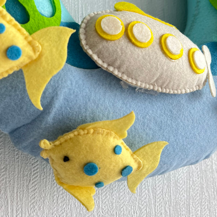 Babble Wrap Under the Sea Name Hanging