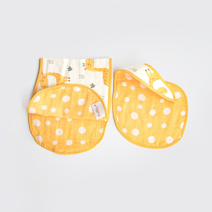 Baby Giraffe Muslin Essentials - Set Of 6