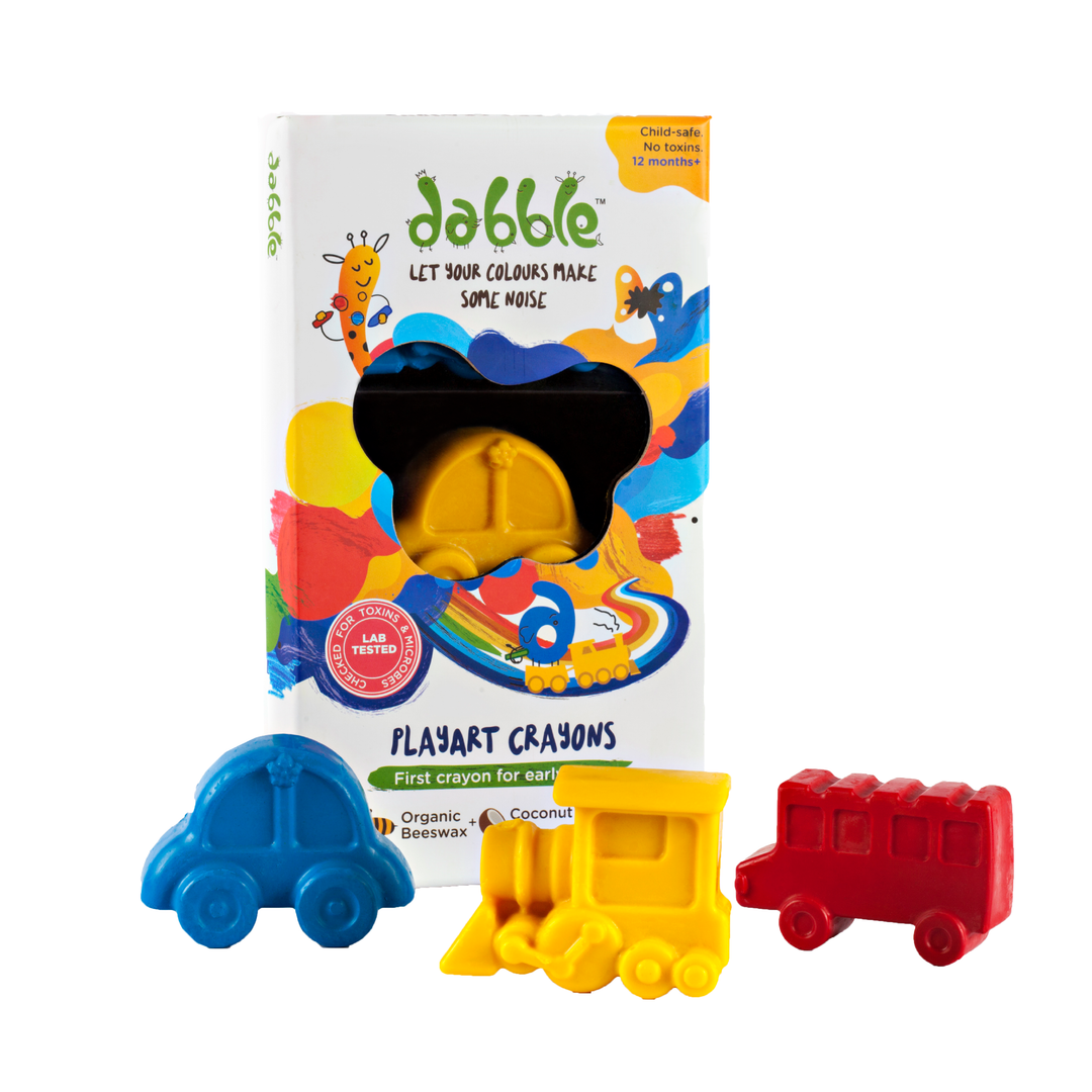 Dabble Playart Chunkies | Jumbo ,Multi-Dimensional Crayons