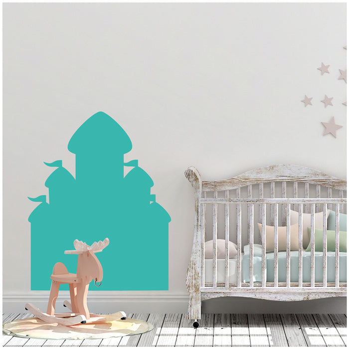 Castle Chalk Wall Decal