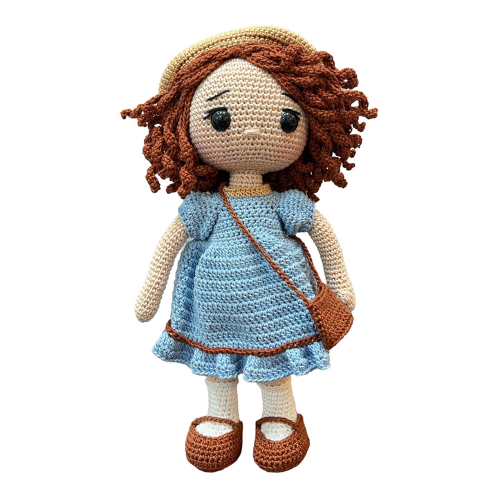 Crochet Doll - Charlotte The Curly Doll