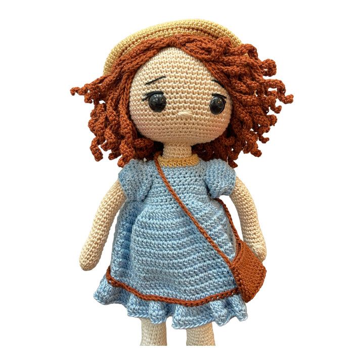 Crochet Doll - Charlotte The Curly Doll