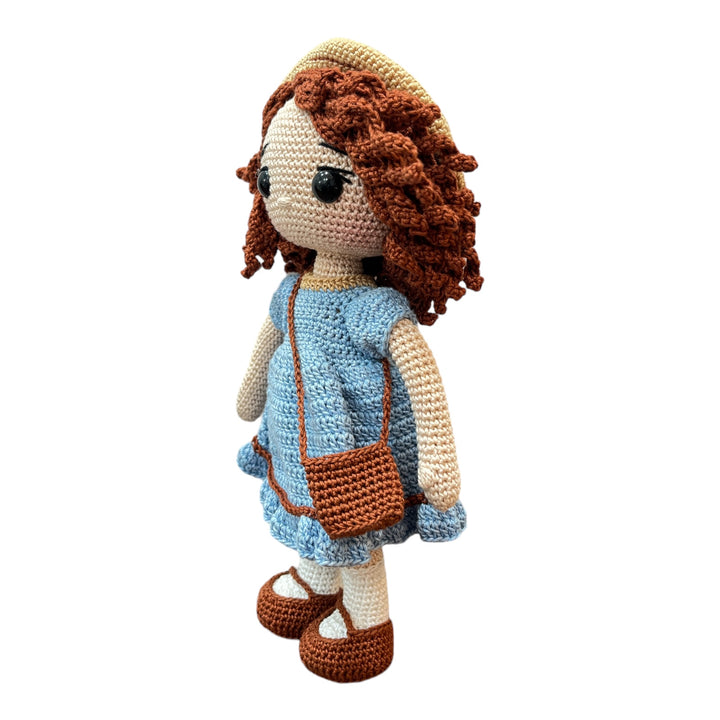 Crochet Doll - Charlotte The Curly Doll