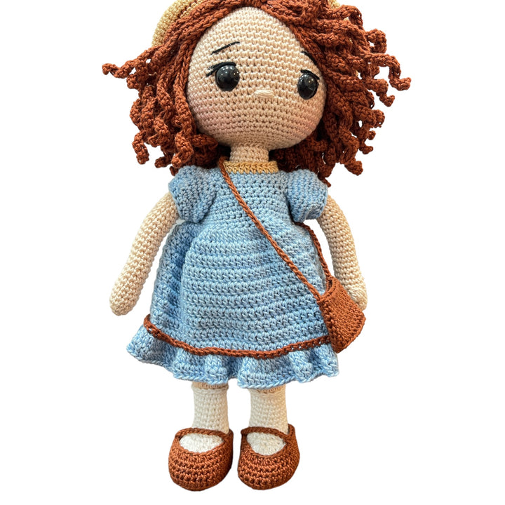 Crochet Doll - Charlotte The Curly Doll