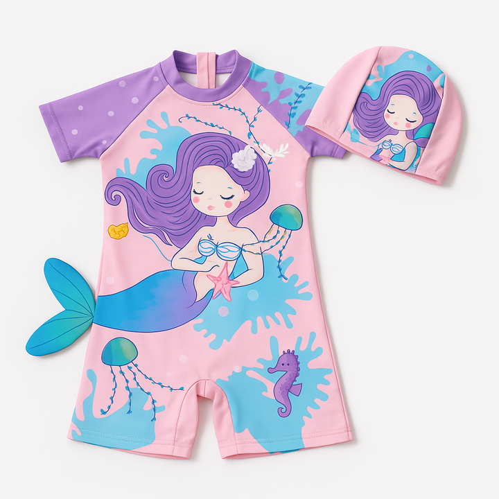 Dreamy Mermaid Swimsuit Set