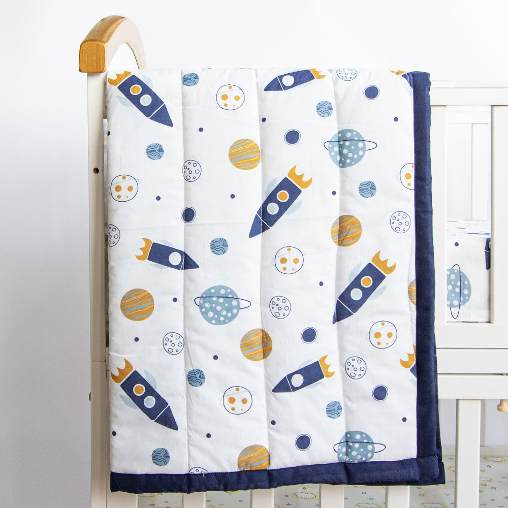 Child Of The Universe - Reversible Comfort Quilt