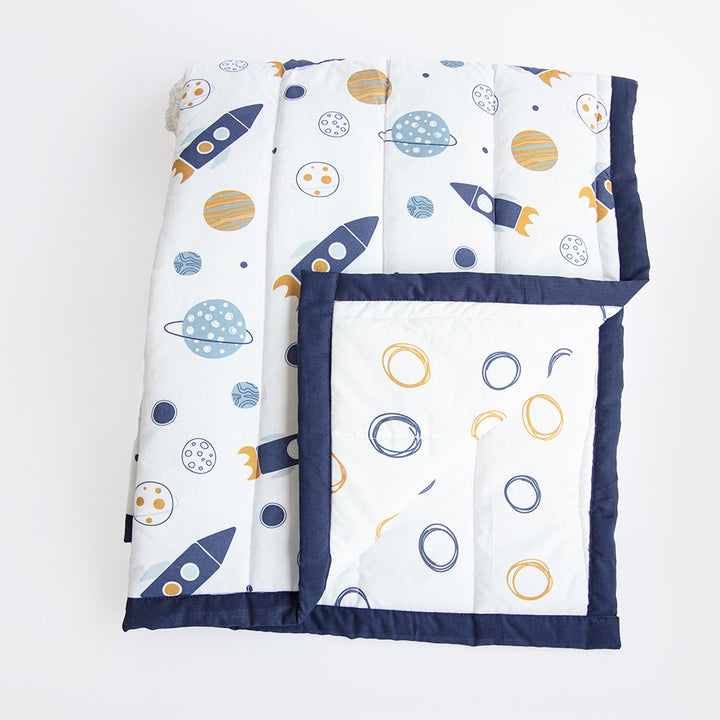 Child Of The Universe - Reversible Comfort Quilt