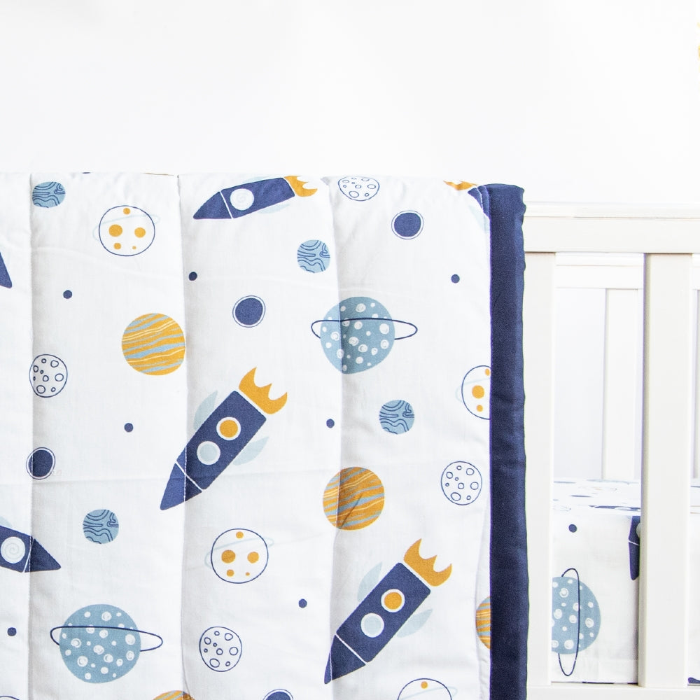 Child Of The Universe - Reversible Comfort Quilt