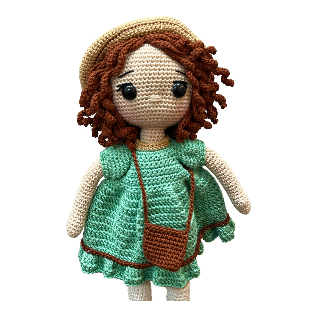 Crochet Doll - Clara The Curly Doll
