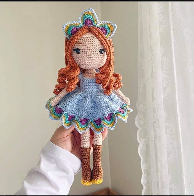 Crochet Toy- Peacock Princess