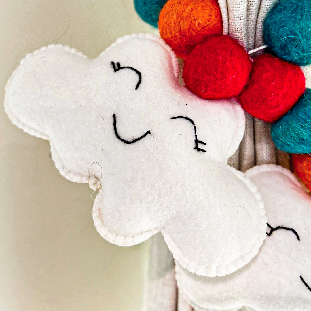 Curtain Tie - Cheerful Cloud