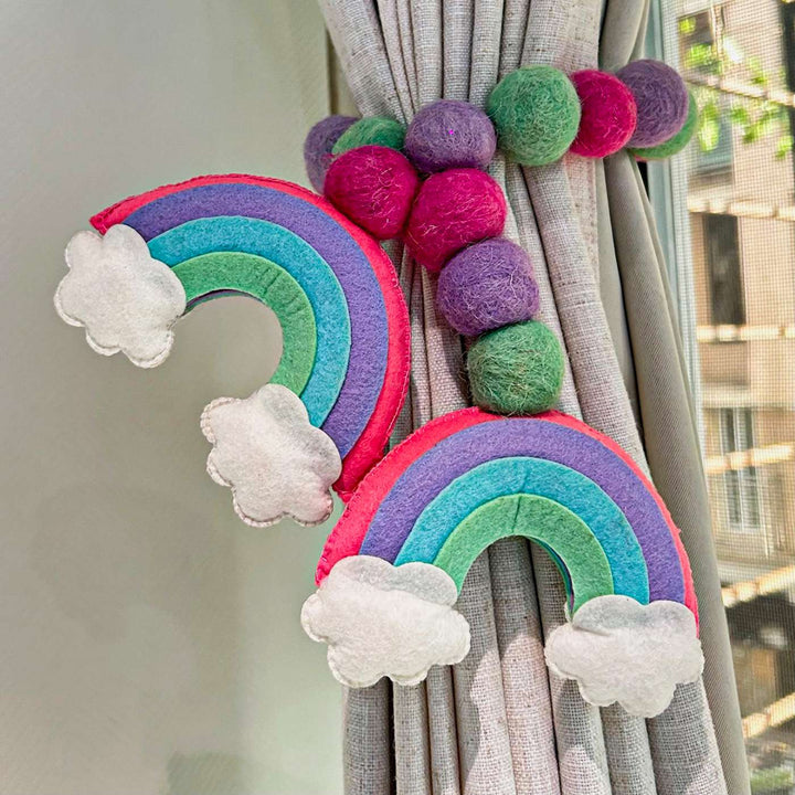 Curtain Tie - Rainbow Radiance