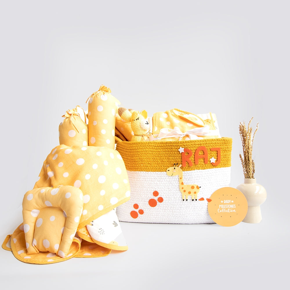 Cute Polka - Organic Gift 'Basket of Love' (Collective)