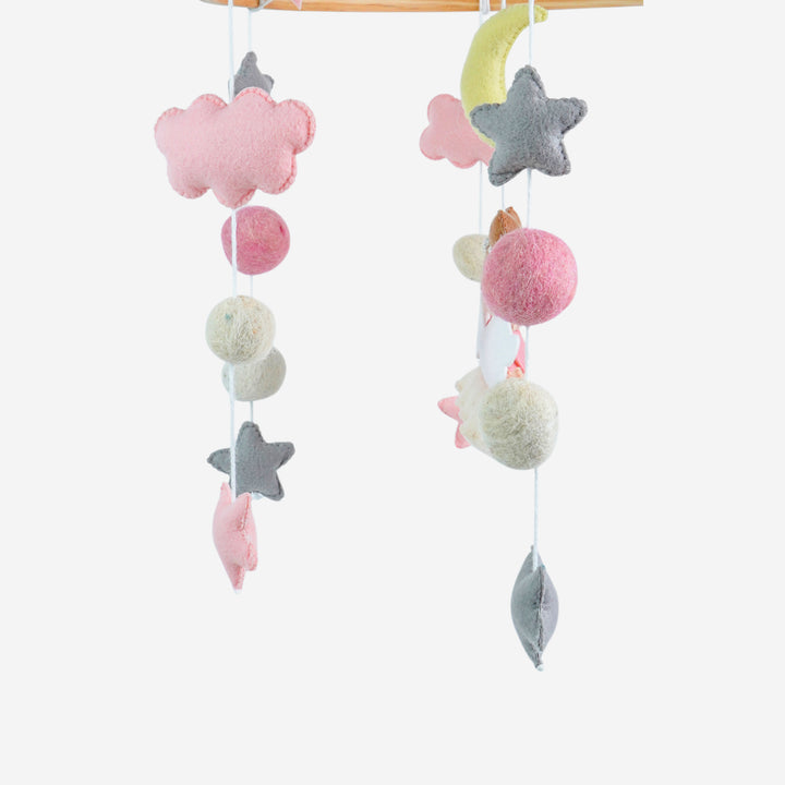 Babble Wrap Cot / Crib Mobile - Angel’s Cloud Haven