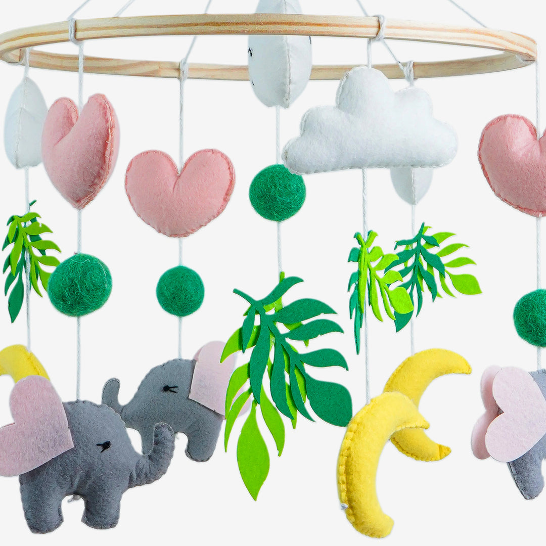 Babble Wrap Cot / Crib Mobile - Tiny Trunk