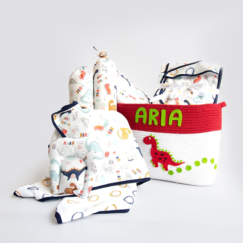 Dino Friend - Organic Gift 'Basket of Love'