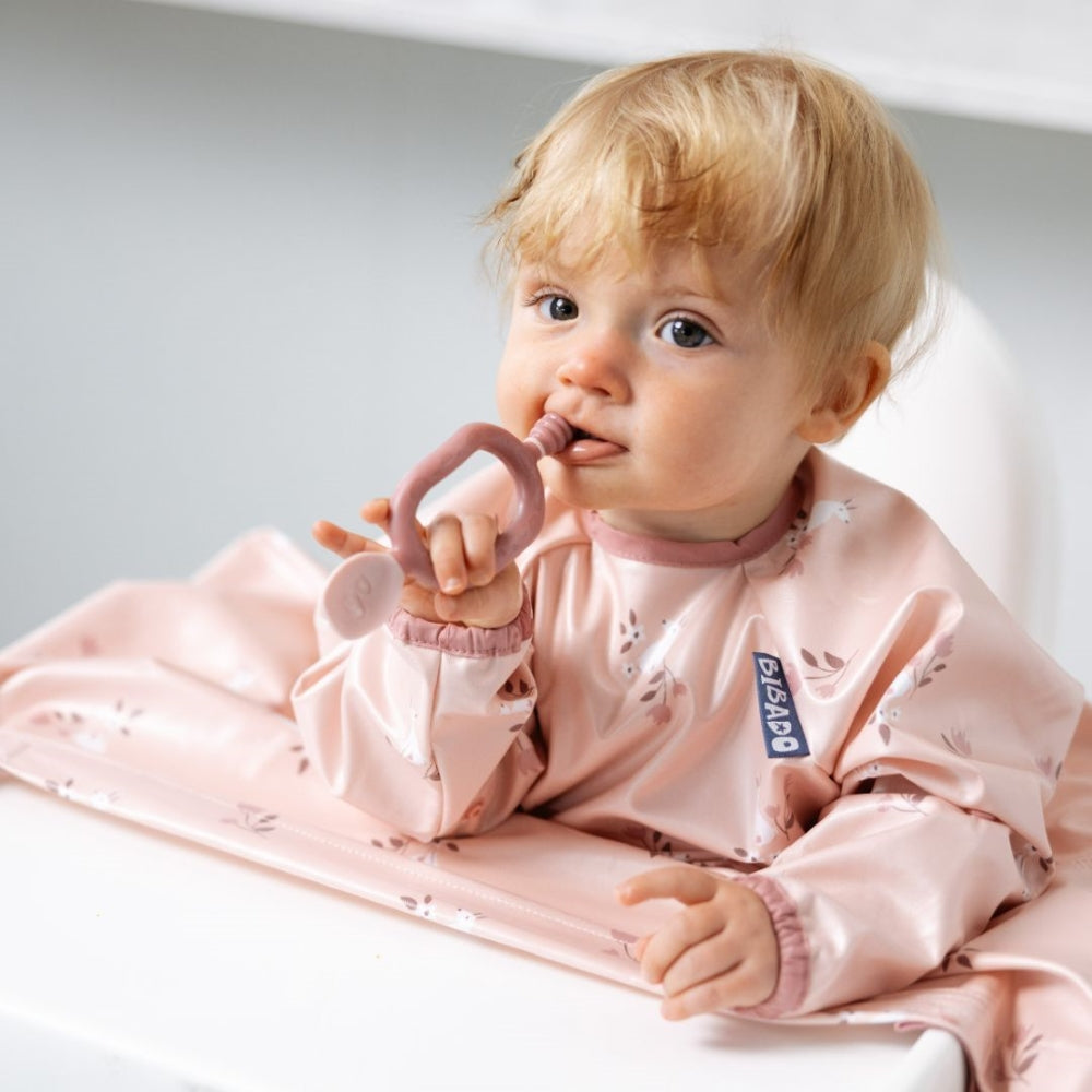 Dippit Multi Stage Baby Weaning Spoon and Dipper Blush - Pack of 2