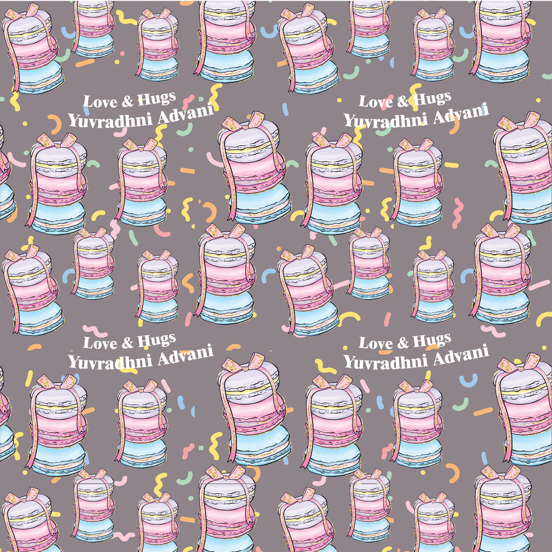 Gift Wrapping Paper -Donut Delight