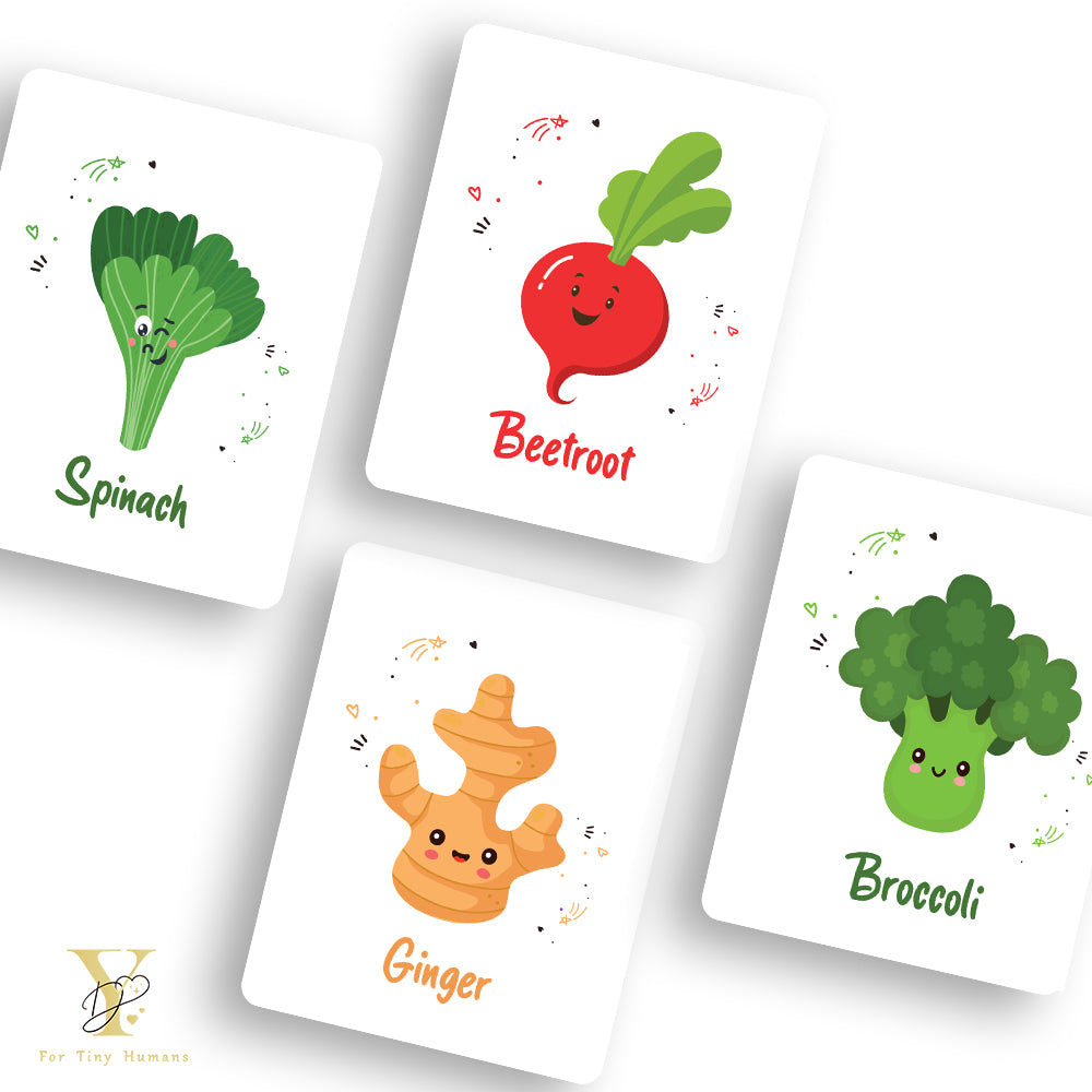 Doodle's Flash Cards - Vegetables