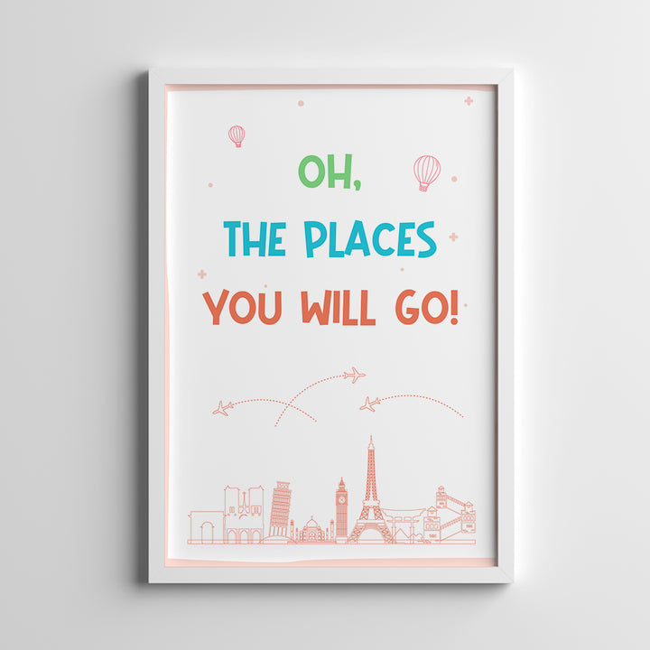 Doodle's Wall Art - Lil Travellers (Set Of 6)