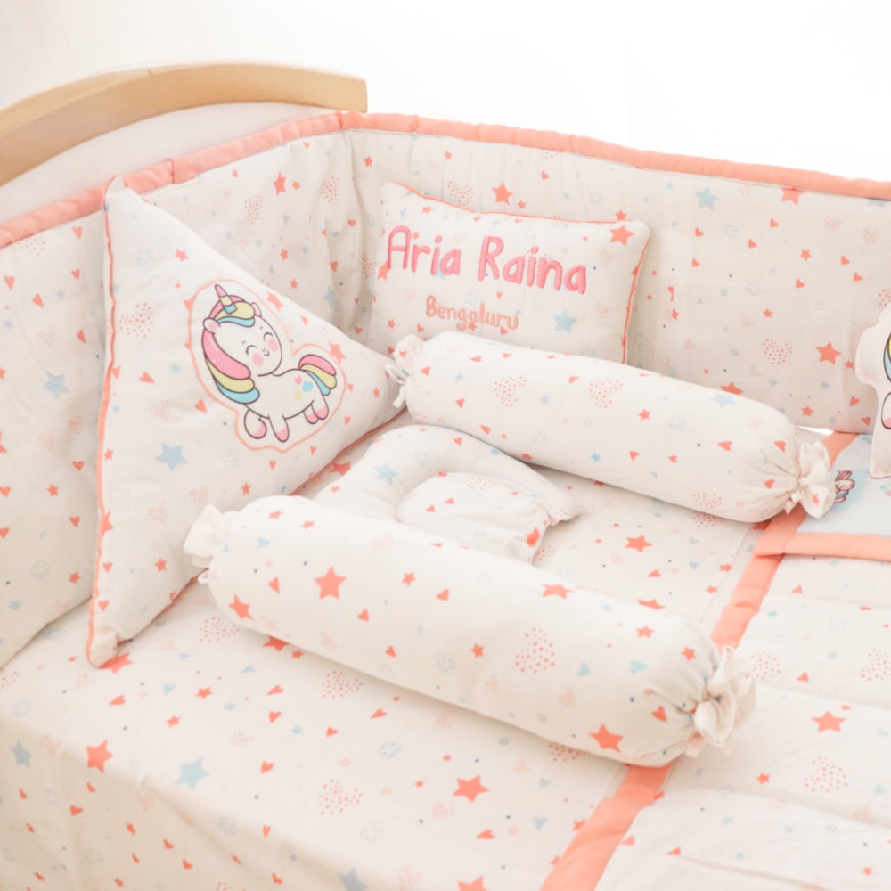 Fairy Dust - Organic Cot Bedding Gift Set