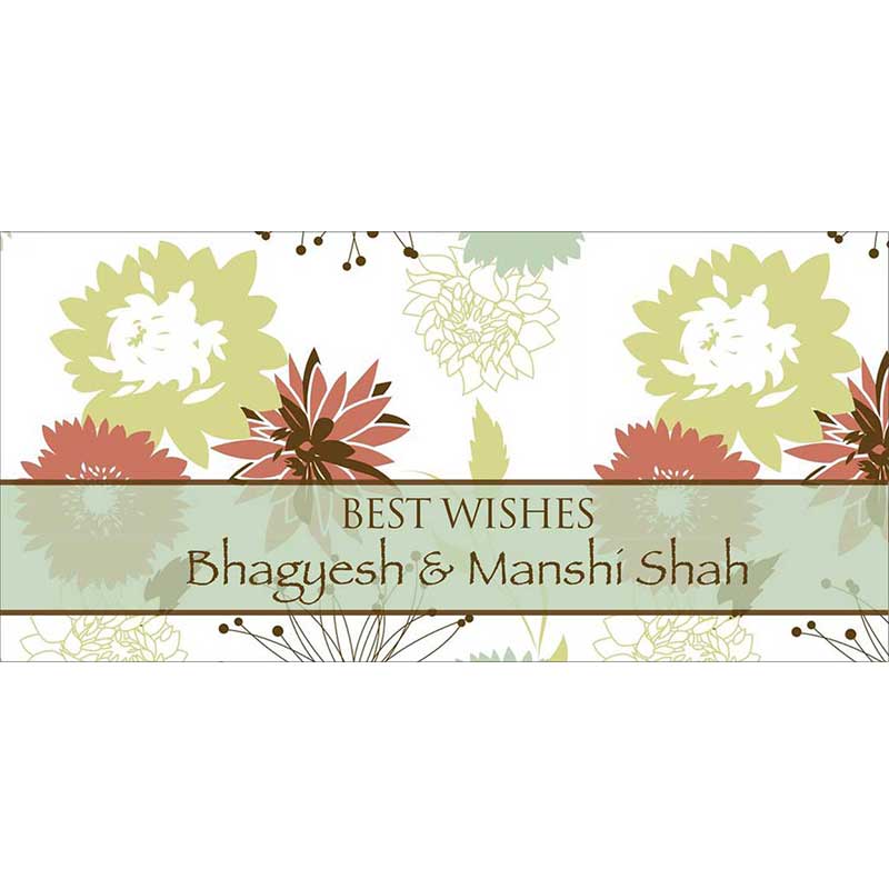 Pastel Flowers Gift Envelopes