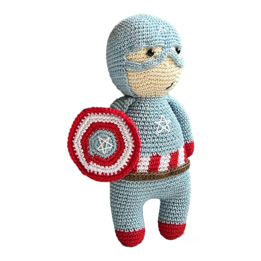 Crochet Toy- Captain America