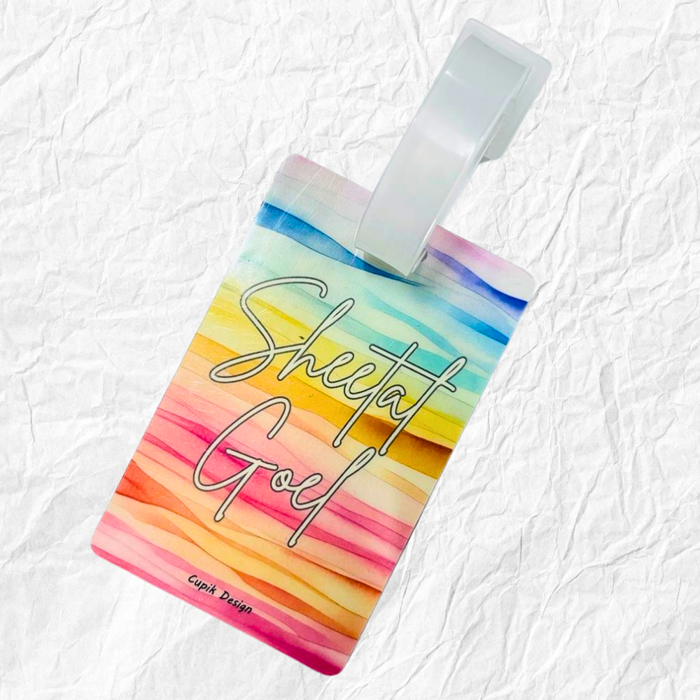 Colour Wave Bag Tags