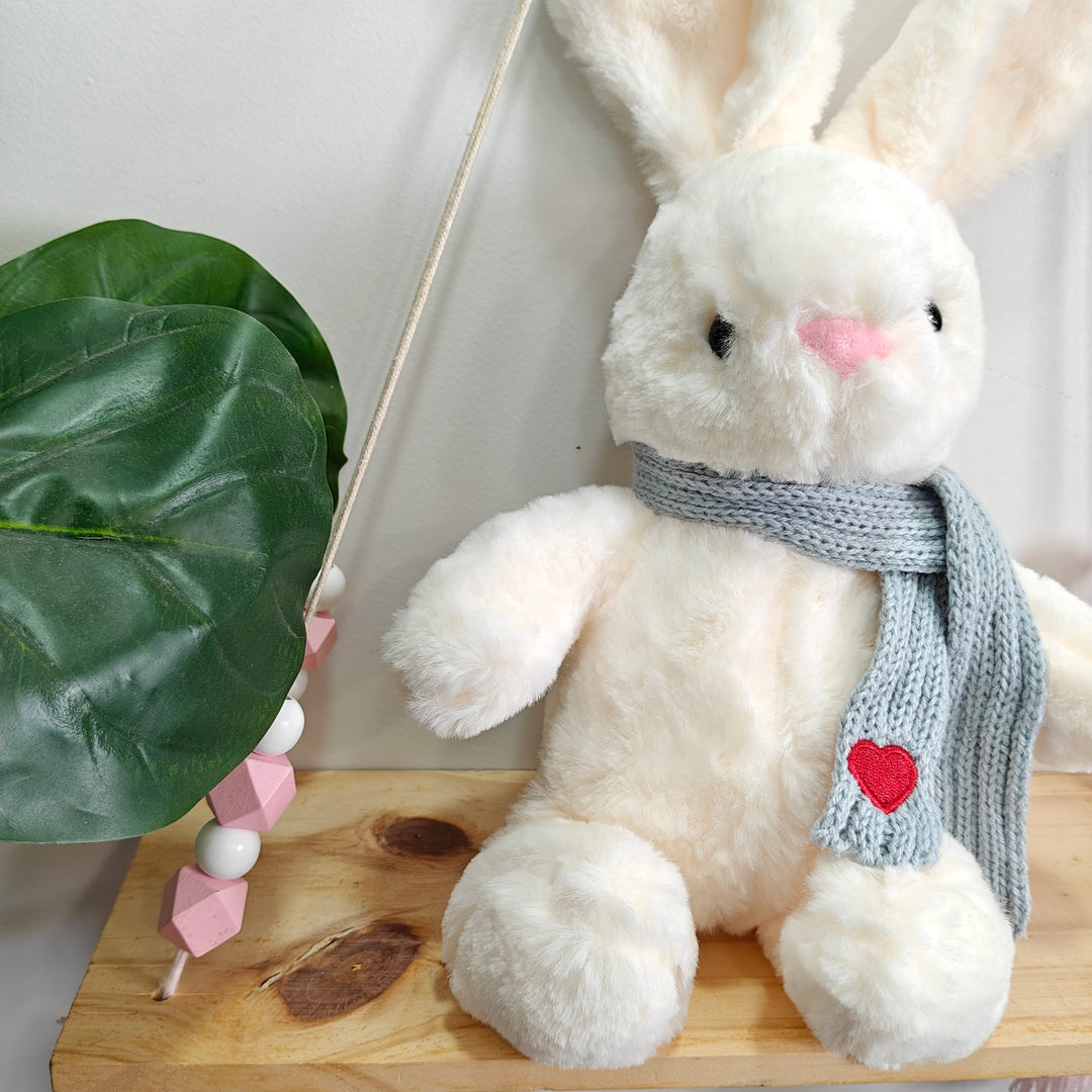 Babble Wrap SnugScarf Bunny  - Frosty