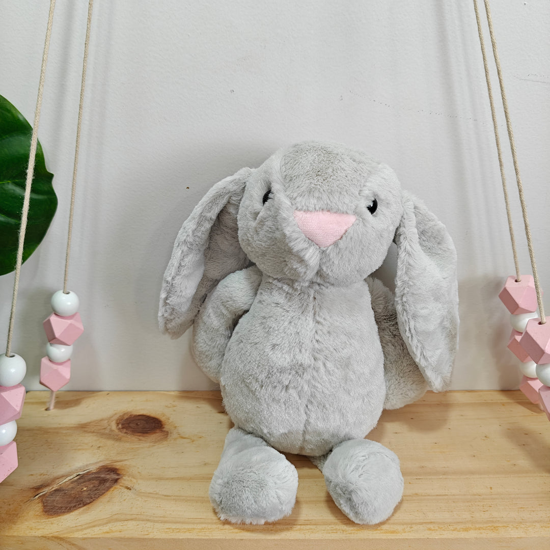 Babble Wrap Snug Bunny - Grizzy