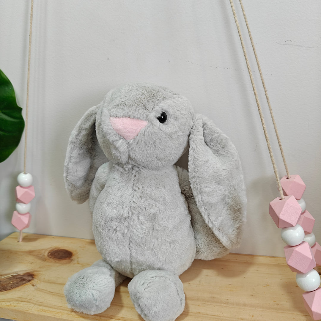 Babble Wrap Snug Bunny - Grizzy
