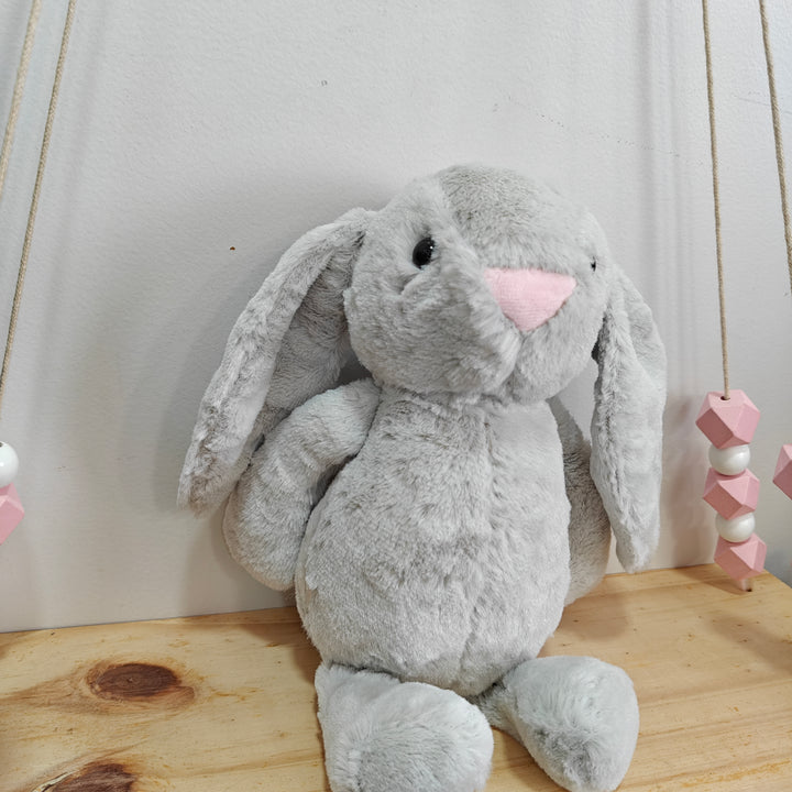 Babble Wrap Snug Bunny - Grizzy