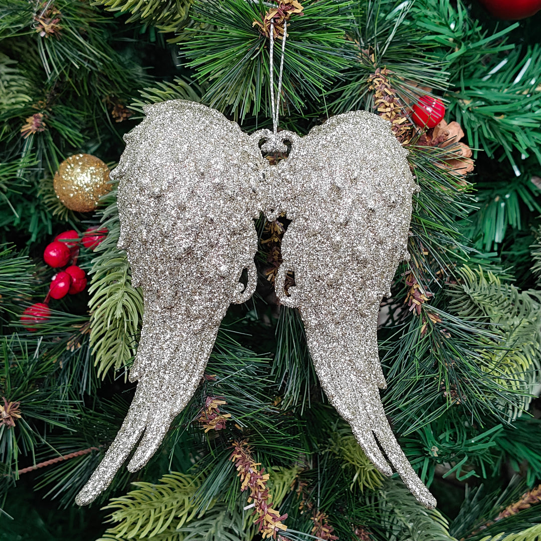 Celestial Gold Wings Ornament